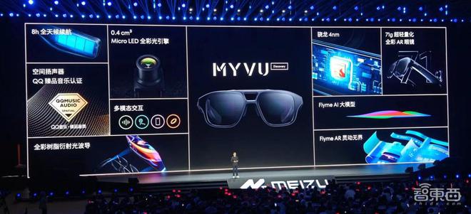 米乐M6APP魅族首款AR眼镜来了！首发“定制车计划”首秀AI大模型